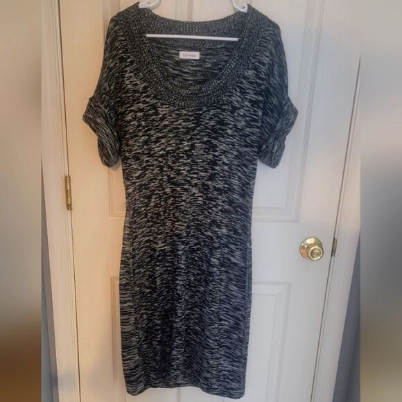 Women's Calvin Klein Sweater Dress Size L - Picture 1 of 5